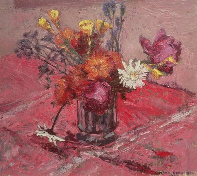 Still Life with Vase of Flowers by Diana Schofield